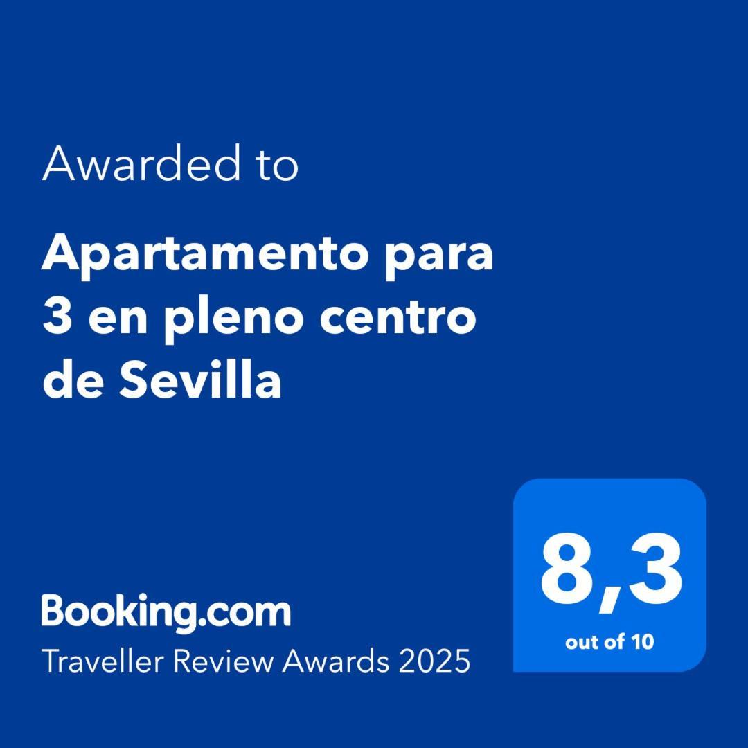 Apartamento para 3 en pleno centro de Sevilla Exterior foto